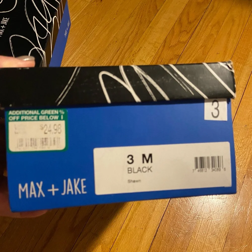 Max + Jake Shawn Slip-On Dress Shoes | Black | 2 Sizes